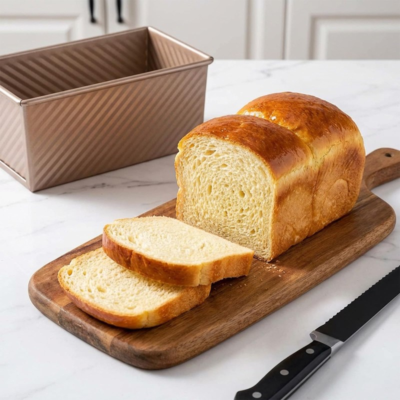 3 Pack pullman loaf pan with lid: pullman loaf pan