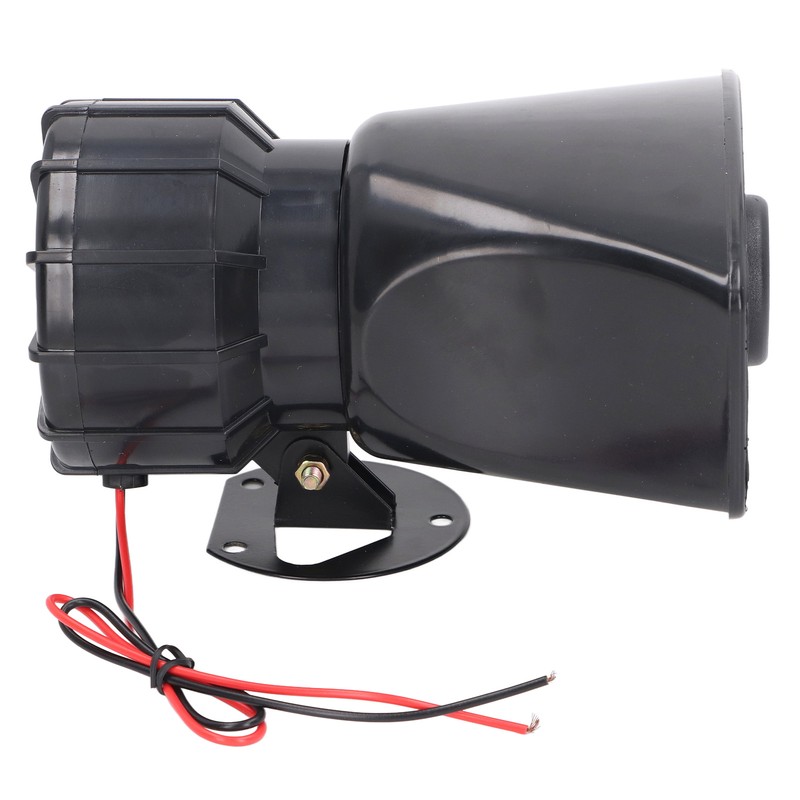 130DB Siren Speaker 60W High Power Alarm Horn Indoor Outdoor