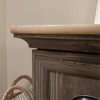 Sauder Sonnet Springs Engineered Wood Utility Stand in Pebble Pine