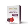 Shea Olein Sea Moss Herbal Soap with Hibiscus Oil &