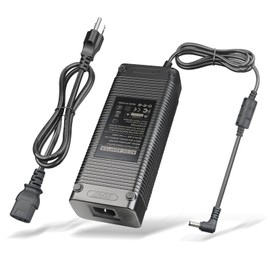 24V 10A Power Supply Adapter, COOLM AC 100-240V to Converter DC 24 Volt 10Amp 240W 10 Amp 8A 6A Power Adapter Transformer for LCD Monitor LED Strip Light CCTV Security System