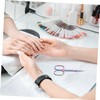 minkissy Stainless Steel Cuticle Cutter Ergonomic Nail Care Tool for