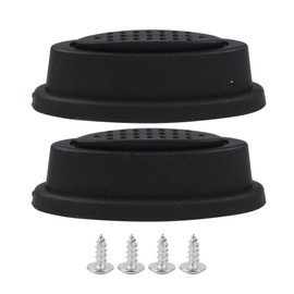 logyues 2Pcs Suitcase Side Stud Foot Pad Bracket Z020 Plastic