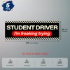 ASUNO 5 PCS Student Driver Magnet Stickers 10" x 3.3"
