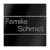 Graviers Design Door Sign V2A Stainless Steel 230 x 230