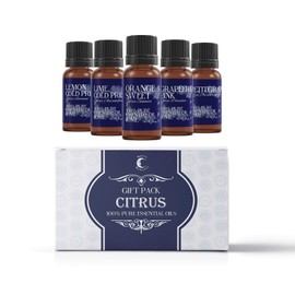 Mystic Moments Ätherische Öle Starterpaket - Zitrus Öle - 5x 10ml - 100% Rein