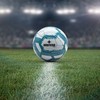 Derbystar Goal Football Size 5 Soft PVC in Five Colourful