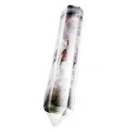 Double Duck Clear Rock Quartz single pint want, 7 cm long, in original gift box