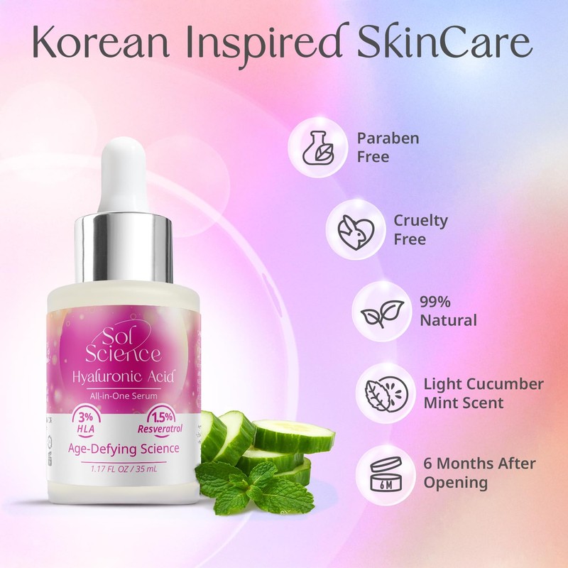 All-in-One Face Serum – Hydrating Serum with Vitamin C and