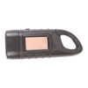 Hand Crank Solar Powered Rechargeable Flashlight Mini Solar Flashlight for