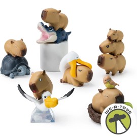 Capibara Series 1PC Blind Box Random Figure Animal Heavenly Body Capybara