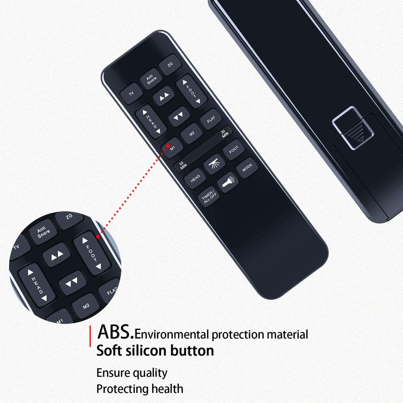 ZWP HJH55 Replacement Remote Control for Richmat HJH55, Wayfair Sleep