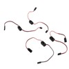 4Pcs RC JR Style Power On Off Switch Versatile Sturdy
