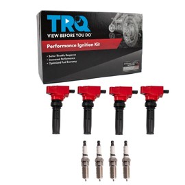 TRQ Ignition Coils & Spark Plugs Kit Compatible with 2019-2022 Ford 2019-2021 Lincoln
