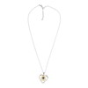 Elegante Collar de Plata S925 con Forma de Corazón de