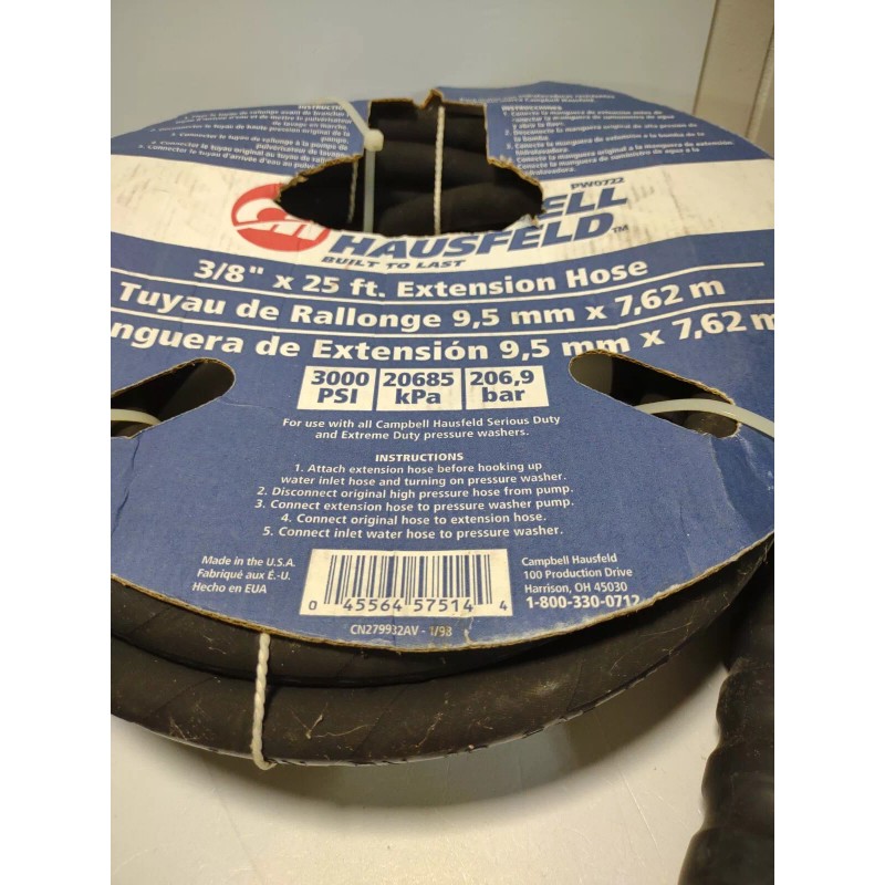 Campbell hausfeld Pressure Washer Extension Hose Campbell Hausfeld 3/8" X