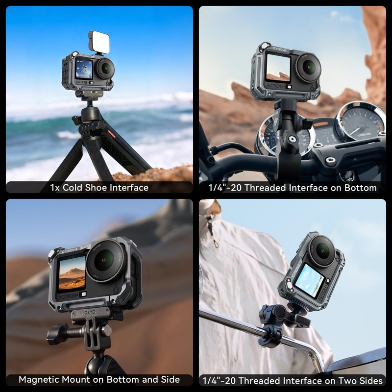 CYNOVA Osmo Action 6 Cage for DJI Osmo Action 6
