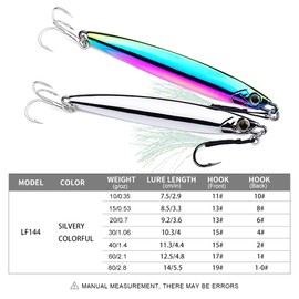 Fishing Jigs Saltwater Jigs - Vertical Hard Jig Jigging Spoon Bass Fishing Lures - Blade Baits with Assist Hook Paillette Knife Wobbler Artificial Fishing Lure 5pcs/lot(Neon Color 3.1oz/60g)