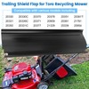 QCG 115-8420 144-6431 Trailing Shield Compatible with Toro 22" Walk