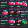 XPTSFDU 4K120Hz DisplayPort to Dual Displayport Splitter for Dual Monitors