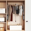 Pull Down Closet Rod,Pull Down Closet Rods for Hanging Clothes,