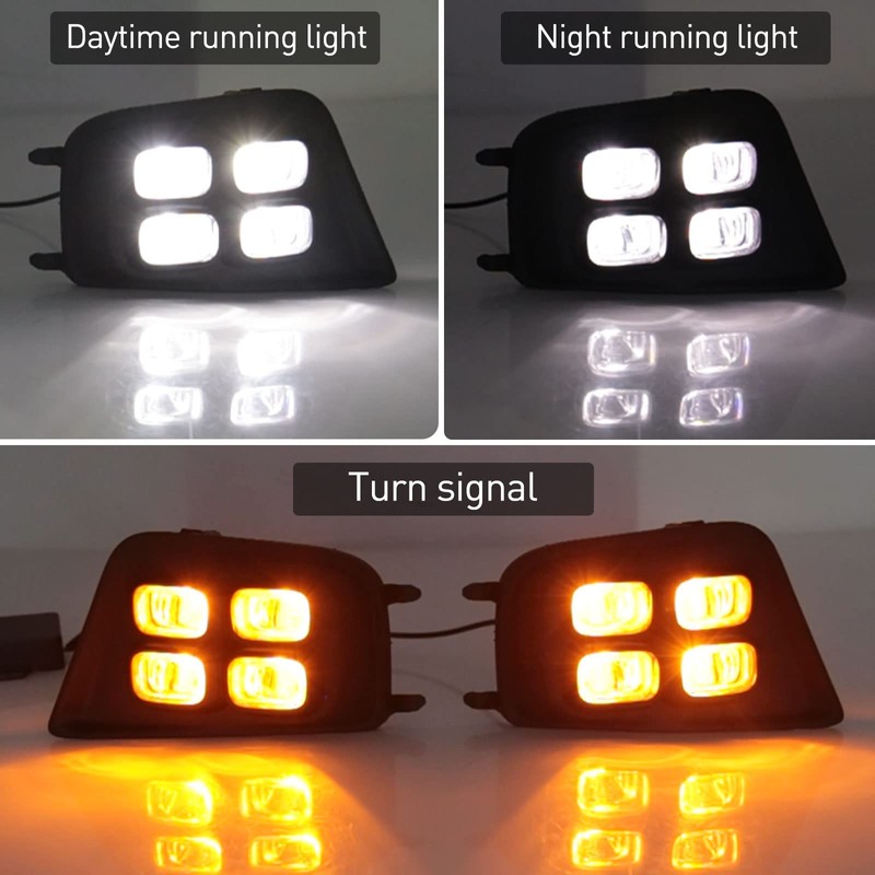 VGETTING Daytime Running Lights For Toyota Tacoma 2012 2013 2014