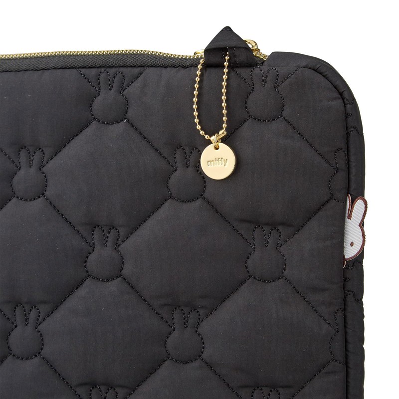 Hapitas Quilted Flat Pouch, Miffy, Stylish, Lightweight, Quilted Flat Pouch,