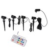 4 in 1 Garden Spotlight RGB Colorful Remote APP Control