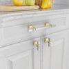 Asidrama 10 Pack Brushed Satin Nickel and Gold Cabinet Knobs,Kitchen