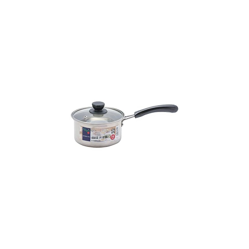 Pearl Metal HB-6511 Single Handled Pot, 5.5 inches (14 cm),
