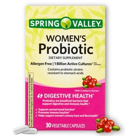 Womens Probiotic for ph Balance Women's Total Care 30 Capsules (Pack of 1), Boxed by Fusion Shop Store