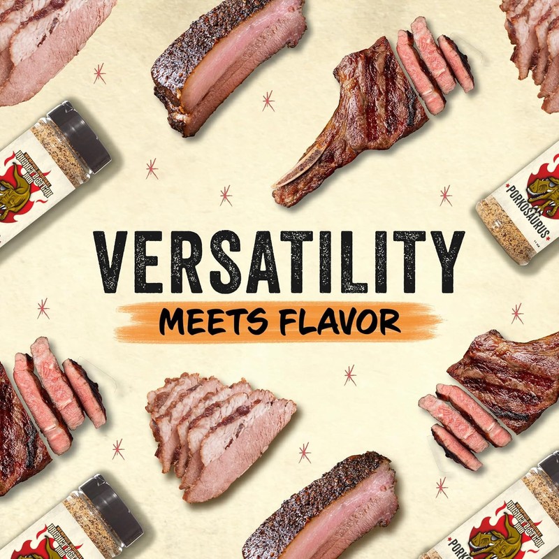 Porkosaurus Brisket & Steak Seasoning Blend