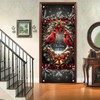Saoplasa Christmas Cardinal Door Cover Decoration 71 x 35 Inch