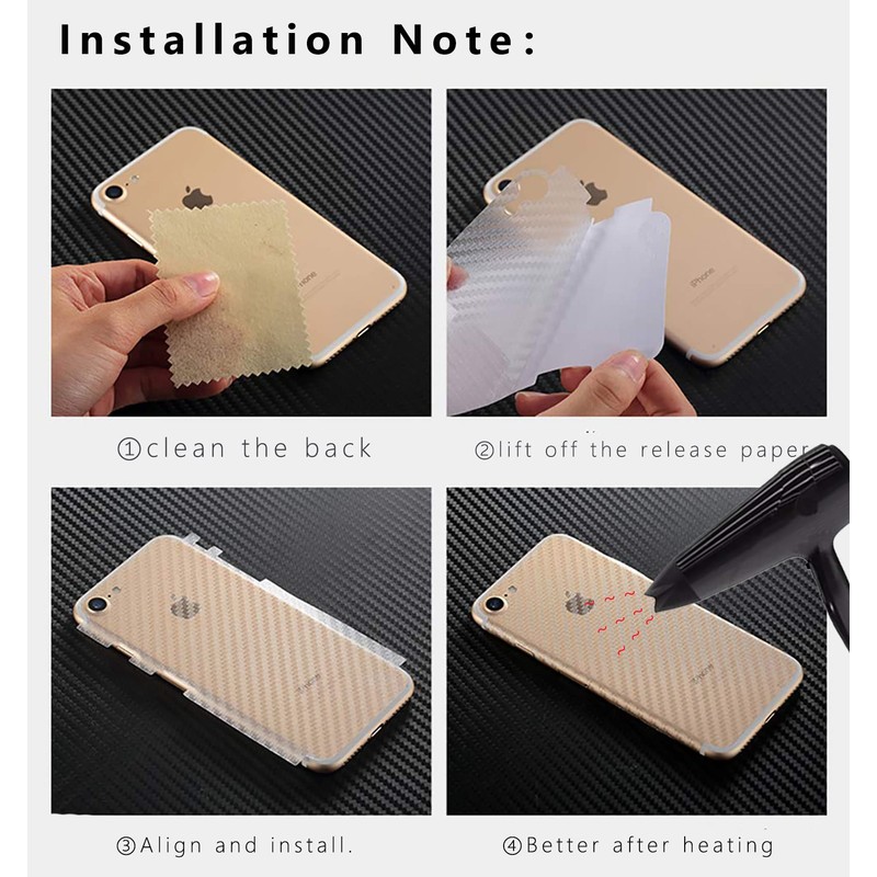 GIOPUEY Back Protector Flim Compatible with Asus ROG Phone 7