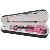 Unbranded US 4/4 Pink Electric Silent Violin W/ Case Bow