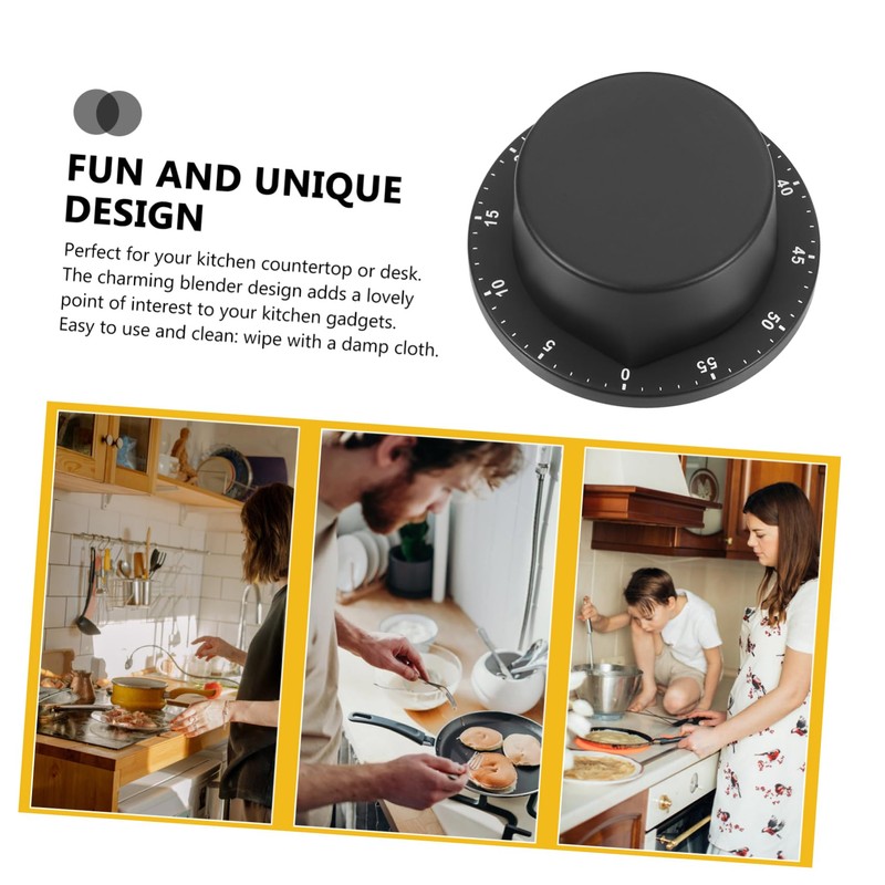MAGICLULU Cooking Timing Tool Stainless Steel Kitchen Timer Manual Digital