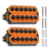 SAPHUE Adjustable Metal Double Coil Electric Guitar Pickups Humbucker Punk