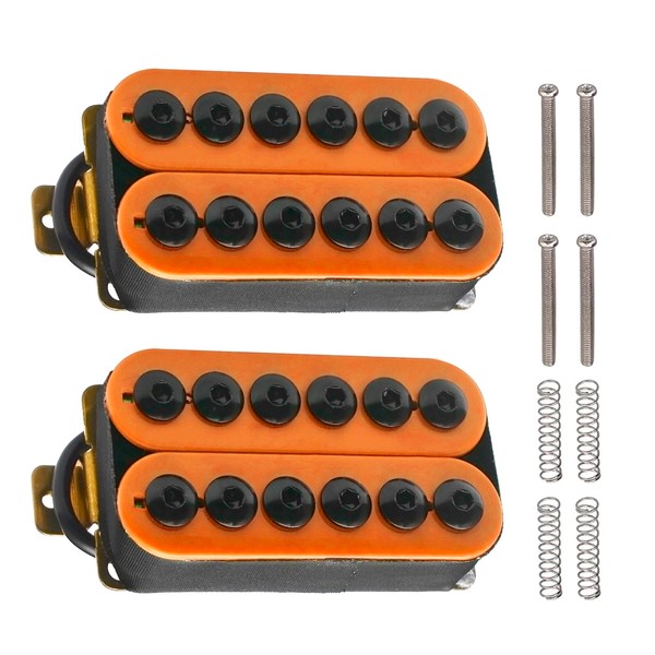 SAPHUE Adjustable Metal Double Coil Electric Guitar Pickups Humbucker Punk