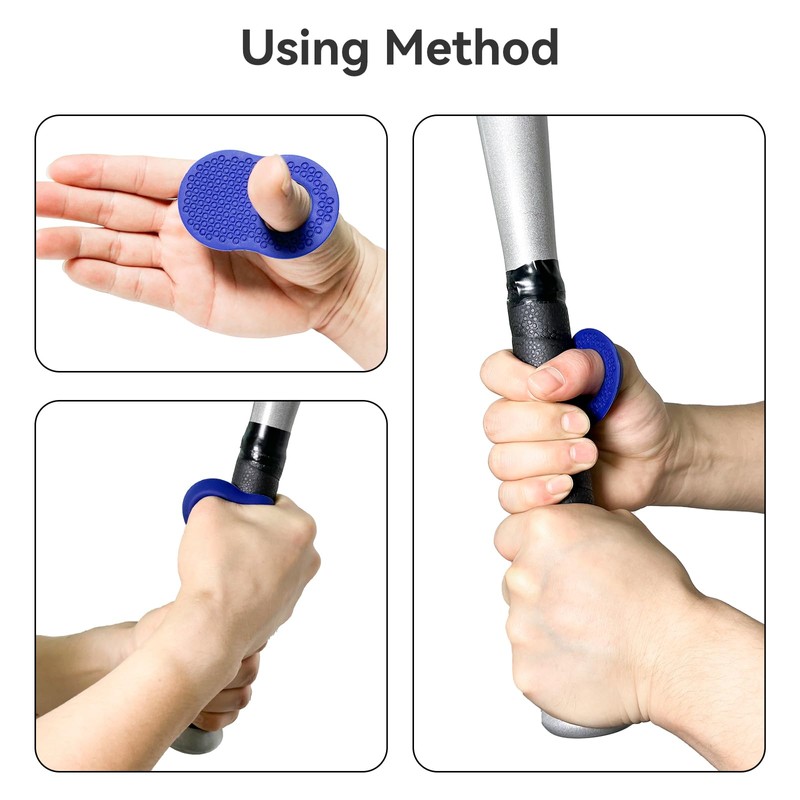 2 Pack Baseball Thumb Guard for Pro Batters, Hitter Swing