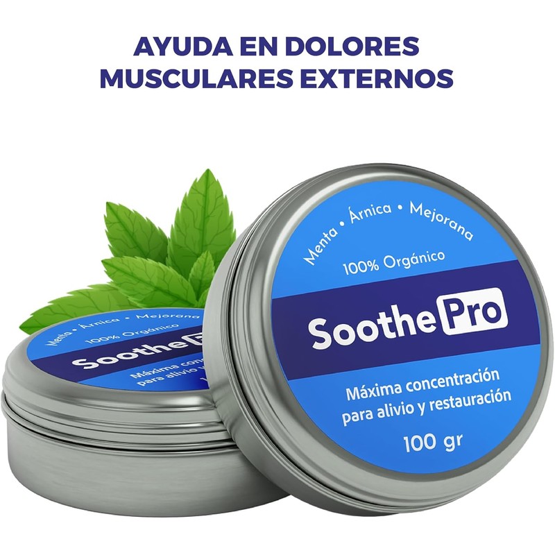 Bálsamo Orgánico de Árnica SoothePro