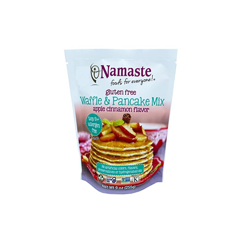 Gluten Free Waffle & Pancake Mix, Apple Cinnamon, 9oz