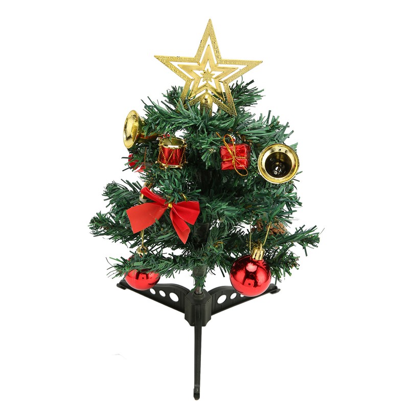 30cm Tabletop Christmas Tree Mini Artificial DIY Lightweight Vivid Christmas