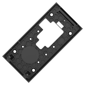 SUIOPPYUW Ring Doorbell Mount Holder Renter Friendly No Drill Installation Renter Friendly Ring Doorbell Mount ABS