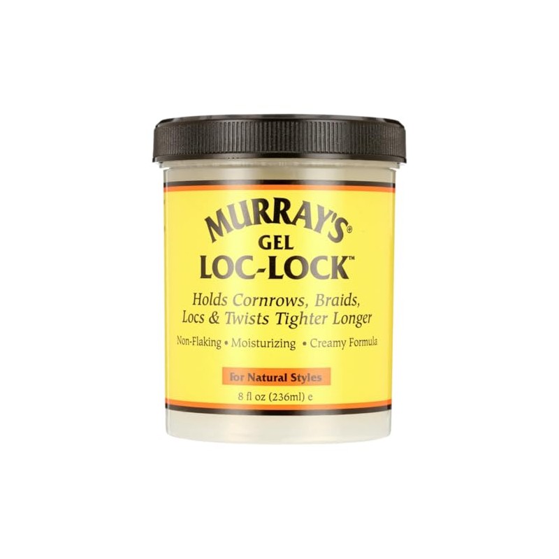 Murray's Loc-Lock Hair Gel 8 oz. (Pack of 2)