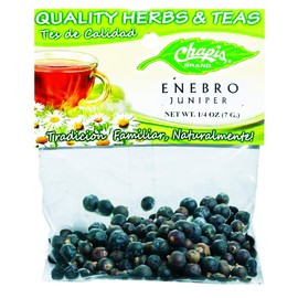 6 PIECES CHAPIS ENEBRO NATURAL HERBS HIERBAS Net Wt. 1/4 oz. (7 g)
