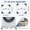WBD WEIBIDA Upgraded Stainless Steel Washing Machine Dolly Cart, 700lbs