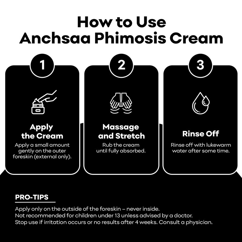 Anchsaa phimosis cream I 50 gm | Phimosis stretching Cream