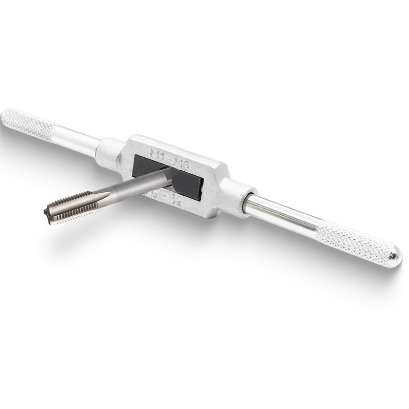 Piutouyar M1-6 Adjustable Tap Wrench Handle 1/16"-1/4" Tap Handle Reamer