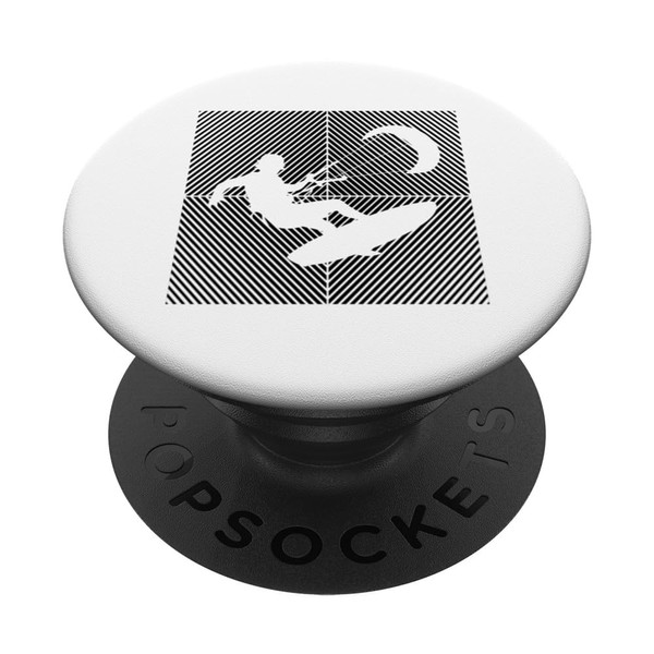 Kitesurfer Kiteboard Kitesurfing Kite-Surf-board Kitesurf PopSockets Standard PopGrip