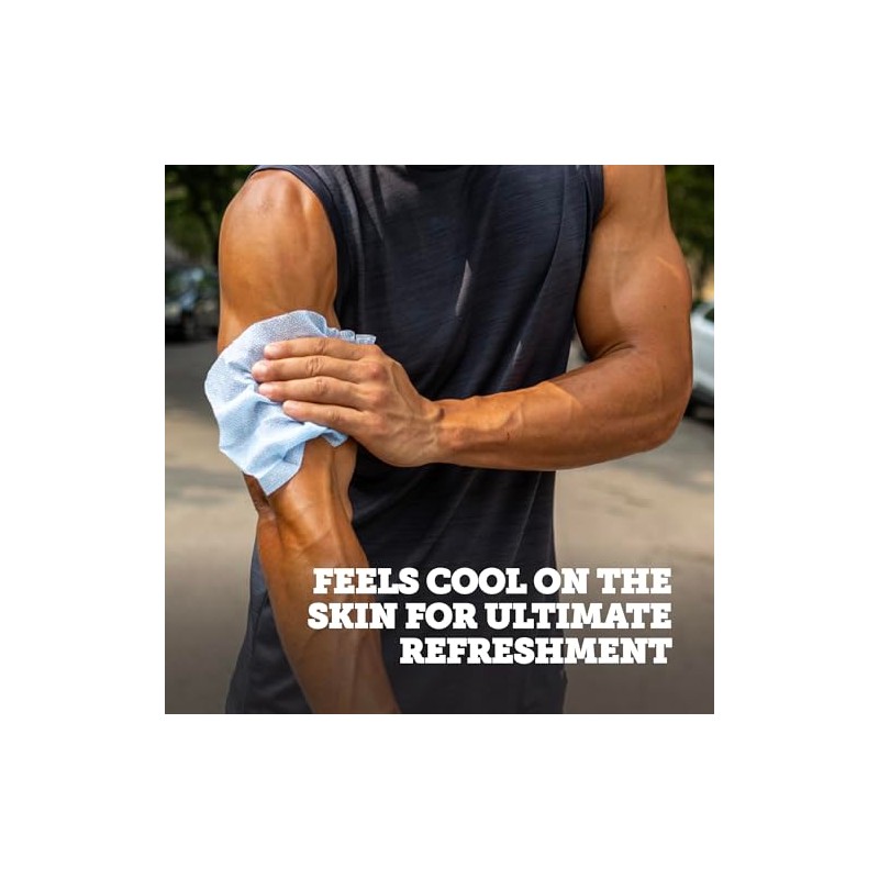 Oars + Alps Natural Face and Body Wipes | Cooling,
